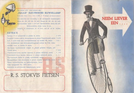 Verplicht uitroepen Makkelijker maken RS Stokvis Fietsen, 15 maart 1940 – transportfiets.net