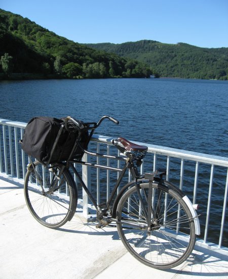 Transportfiets op vakantie