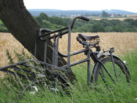 Transportfiets op vakantie