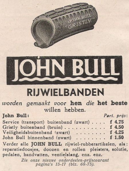 John Bull Gristly Service (transport) buitenband